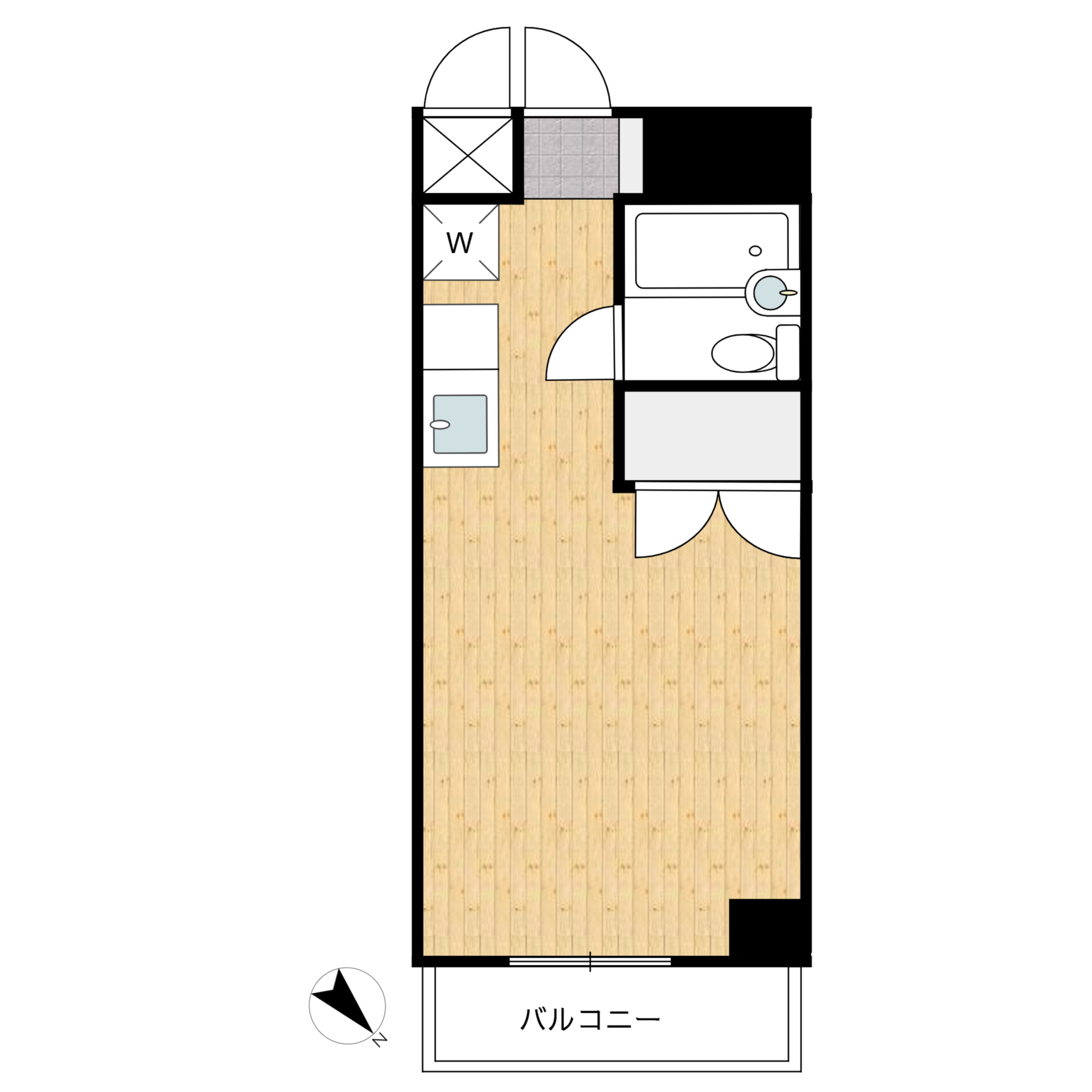スカイコート浅草第三 602号
